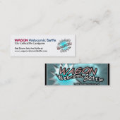 Cartes webcomic de bâton de bataille de CHARIOT (Devant / Derrière)