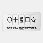 Cartes Zener Paranormales, Appelez-Moi Simplement (Recto)