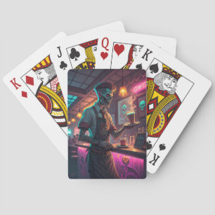 Cartes Zombie Café Carte de jeu Halloween urbaine effra