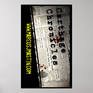 Carthage Chronicles Canvas afdrukken Poster