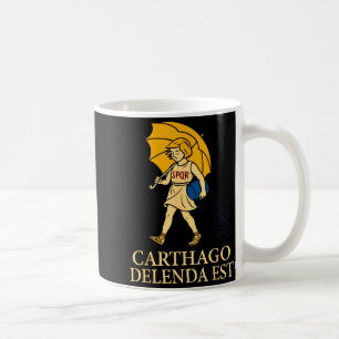 Carthago Delenda Est Grappige Romeinse Geschiedeni Koffiemok