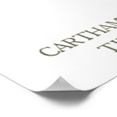 Carthamus Tinctoria Poster (Hoek)