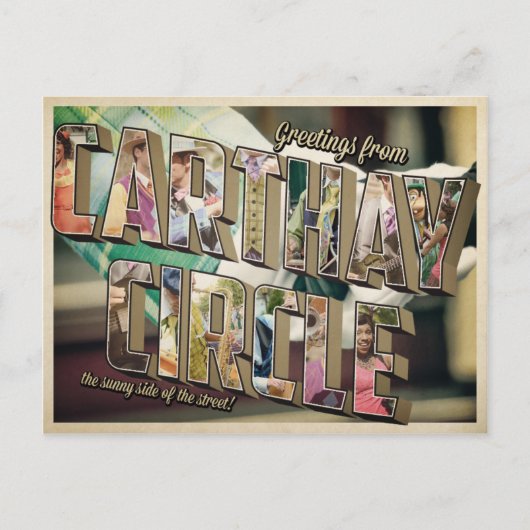 carthay cirkel. briefkaart (Voorkant)