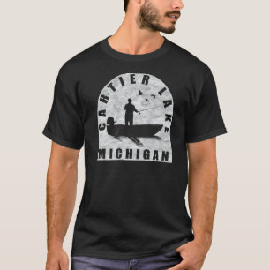 Cartier Lake Vissen Michigan T-shirt