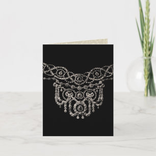 Cartierr Sieraden Hanger ~ Groet / Notitiekaart