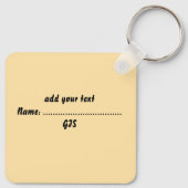 Cartographer Keys Sleutelhanger (Achterkant)