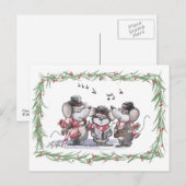 Cartographie avec carte postale Mic, Mac et Moe (Devant / Derrière)