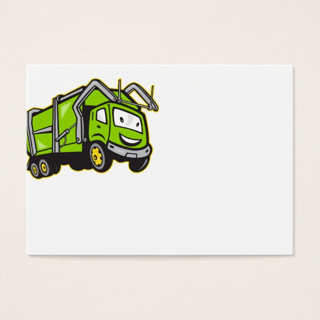 Cartographie de camion de déchets (Devant)