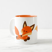 Cartographie de la flotte chic Fox Mug (Devant gauche)
