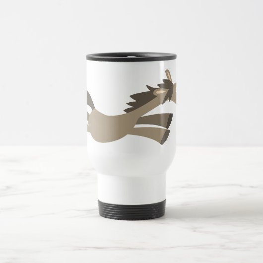 Cartographie Douce Swift Cheval Commuter Mug (Centre)