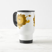 Cartographie Ecstatic Lion Commuter Mug (Devant gauche)