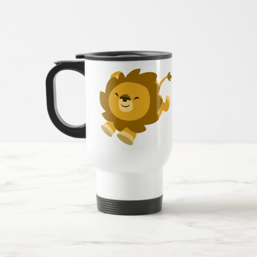 Cartographie Ecstatic Lion Commuter Mug (Gauche)