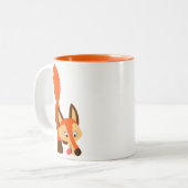 Cartographie très curieuse Fox Mug (Devant gauche)