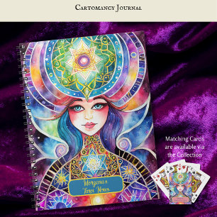 Cartomancy en Tarot Kaart lezingen interpretaties Notitieboek