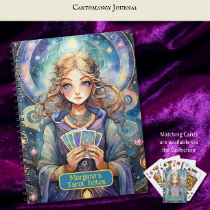 Cartomancy en Tarot Kaart lezingen interpretaties Notitieboek