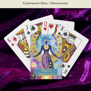 Cartomancy kaartbetekenissen van het leven geperso pokerkaarten