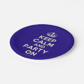 Carton Assiettes en Papier. (Angle)