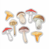 Carton autocollants champignons (Devant)
