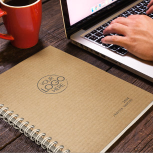 Carton Brown tendance Logo moderne hebdomadaire
