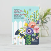 Carton d'Arrosage Fleurit Invitation (Debout devant)
