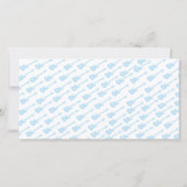 CARTON DE CONCERT "BOYS ROCK" INVITATION D'ANNIVER (Dos)