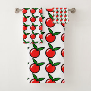 Carton de cuisine amusant Fruit rouge cerise de po