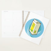 Carton de jus coloré minimaliste moderne (Devant avec enveloppe)