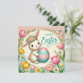 CARTON DE PAQUES OU INVITATION (Debout devant)