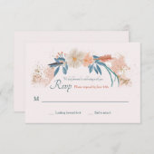 Carton de réponse Boho Frame (Devant / Derrière)