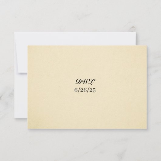 Carton de réponse Poppy Drift (Dos)