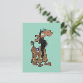 Carton do-it-yourself carte postale Cute Llama (Debout devant)