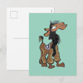 Carton do-it-yourself carte postale Cute Llama (Devant / Derrière)