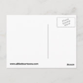 Carton drôle de carte postale "Specktickles" (Dos)