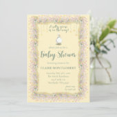 Carton Faire-part de Baby Shower (Debout devant)