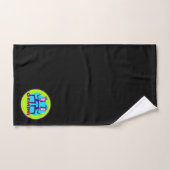 Carton Gemini Zodiac Astrologie design (Serviette à main)