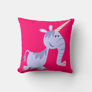 Carton inhabituel Coussin Unicorn