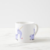 Carton inhabituel Unicorn Espresso Mug (Devant droit)