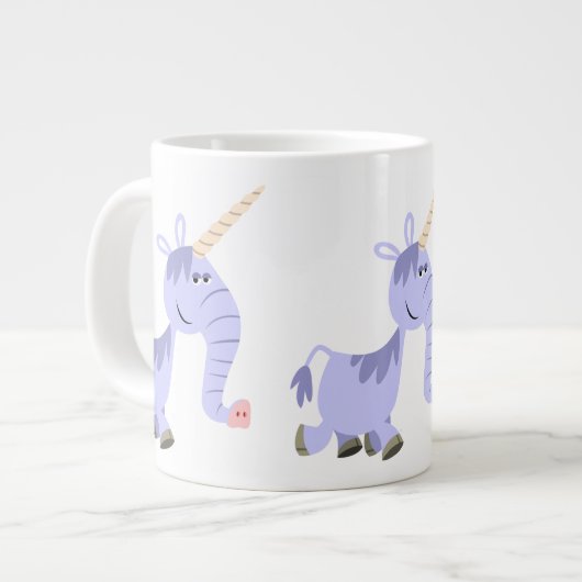 Carton inhabituel Unicorn Jumbo Mug (Devant gauche)