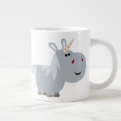 Carton inscrutable mignon Unicorn Jumbo Mug (Droite)