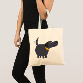 Carton mignon Black Labrador Sac (Devant (produit))