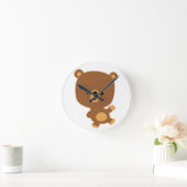 Carton mignon 'Good Vibe' Bear Mur Horloge (Maison)