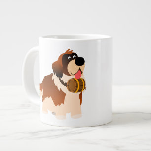 Carton mignon St Bernard Jumbo Mug
