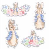 Carton mignon Stickers lapin lapin de Pâques Vinta (Devant)