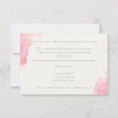 Carton Réponse "Coquelicots" (Dos)