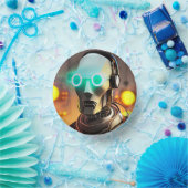 Carton Robot 2 bols en papier (Fête)