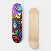 Carton Robot Skateboard (Recto)
