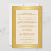 CARTON RUBAN 50e Anniversaire Invitation (Dos)