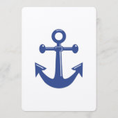 Cartons de Menu de Mariage sur le Thème Marin Pers (Dos)