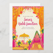 Cartons d'invitation Haldi & invitations numérique (Devant / Derrière)