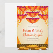 Cartons d'invitation numériques Haldi & Invitation (Devant / Derrière)